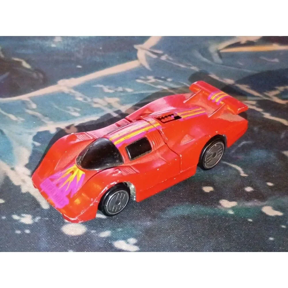 Hot Wheels 1988 Mainline Red Sol Aire CX4 Ultra Hots Malaysia Diecast Car